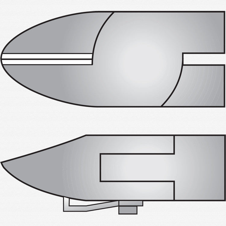 Gedore 8306 - 8 Miniature electronic side cutter - GR6727930 - KC Tool