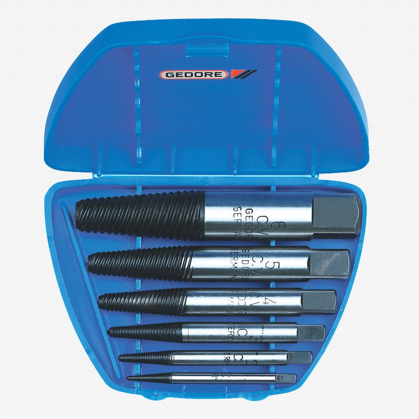 Gedore 8551-88 Bolt extractor set 8 pcs M3-M45 - GR6759890 - KC Tool
