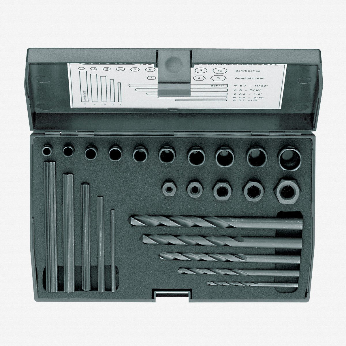 Gedore 8552-025 Screw extractor set - GR6755550 - KC Tool