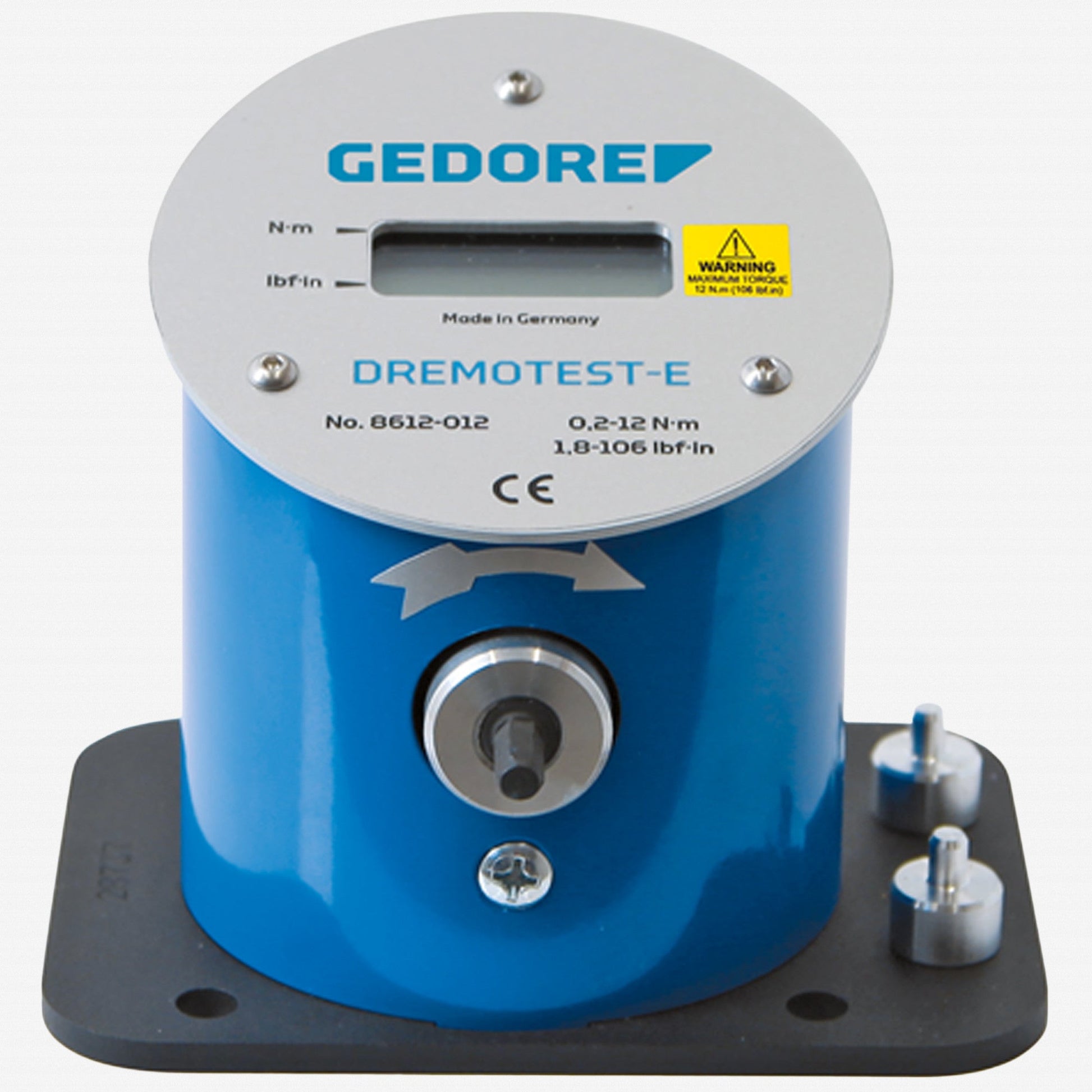 Gedore 8612-012 Electronic torque tester DREMOTEST E 0.2-12 Nm - GR2288311 - KC Tool