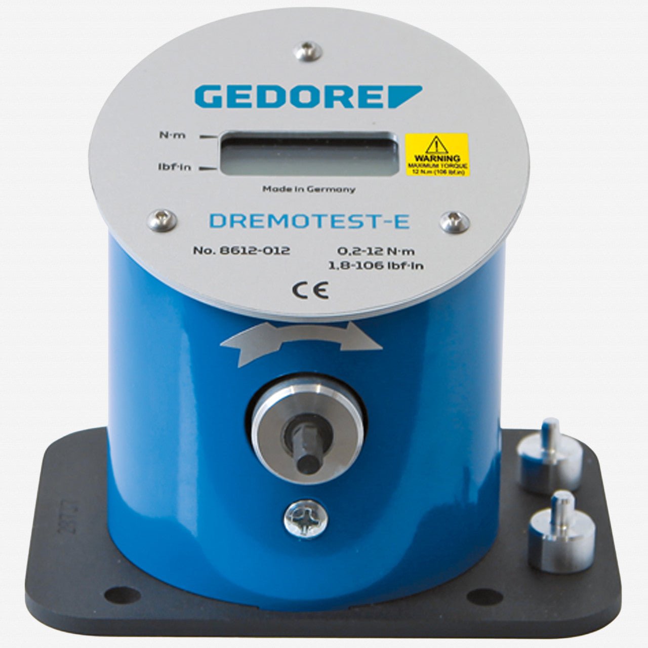 Gedore 8612 - 012 Electronic torque tester DREMOTEST E 0.2 - 12 Nm - GR2288311 - KC Tool