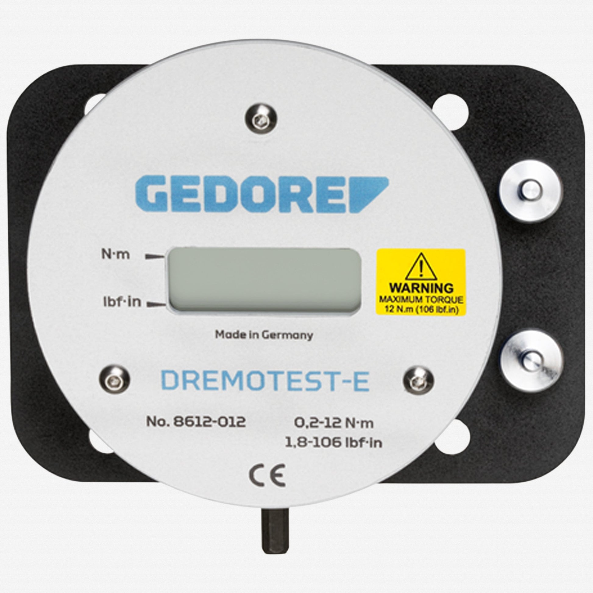 Gedore 8612-012 Electronic torque tester DREMOTEST E 0.2-12 Nm - GR2288311 - KC Tool