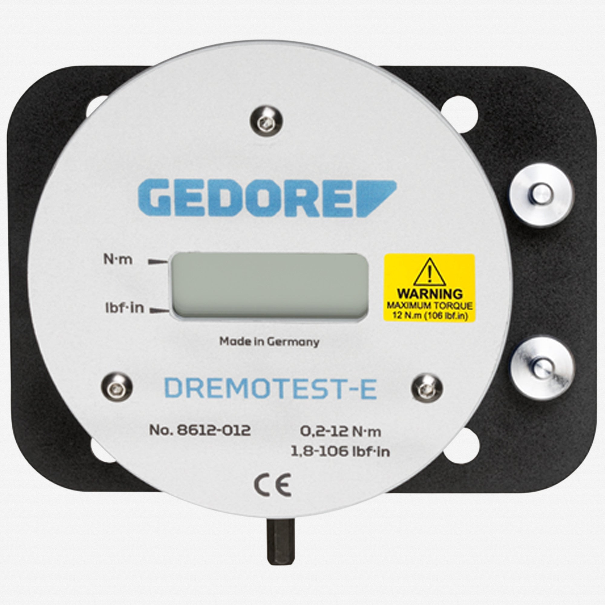 Gedore 8612-012 Electronic torque tester DREMOTEST E 0.2-12 Nm - GR2288311 - KC Tool