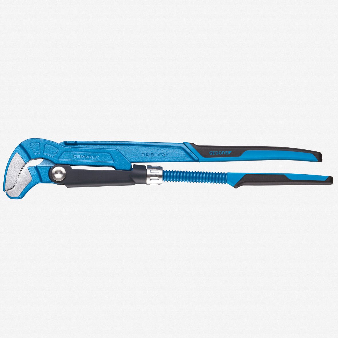 Gedore 9100 2K 1.1/2 Pipe wrench S 1.1/2" - GR2530279 - KC Tool
