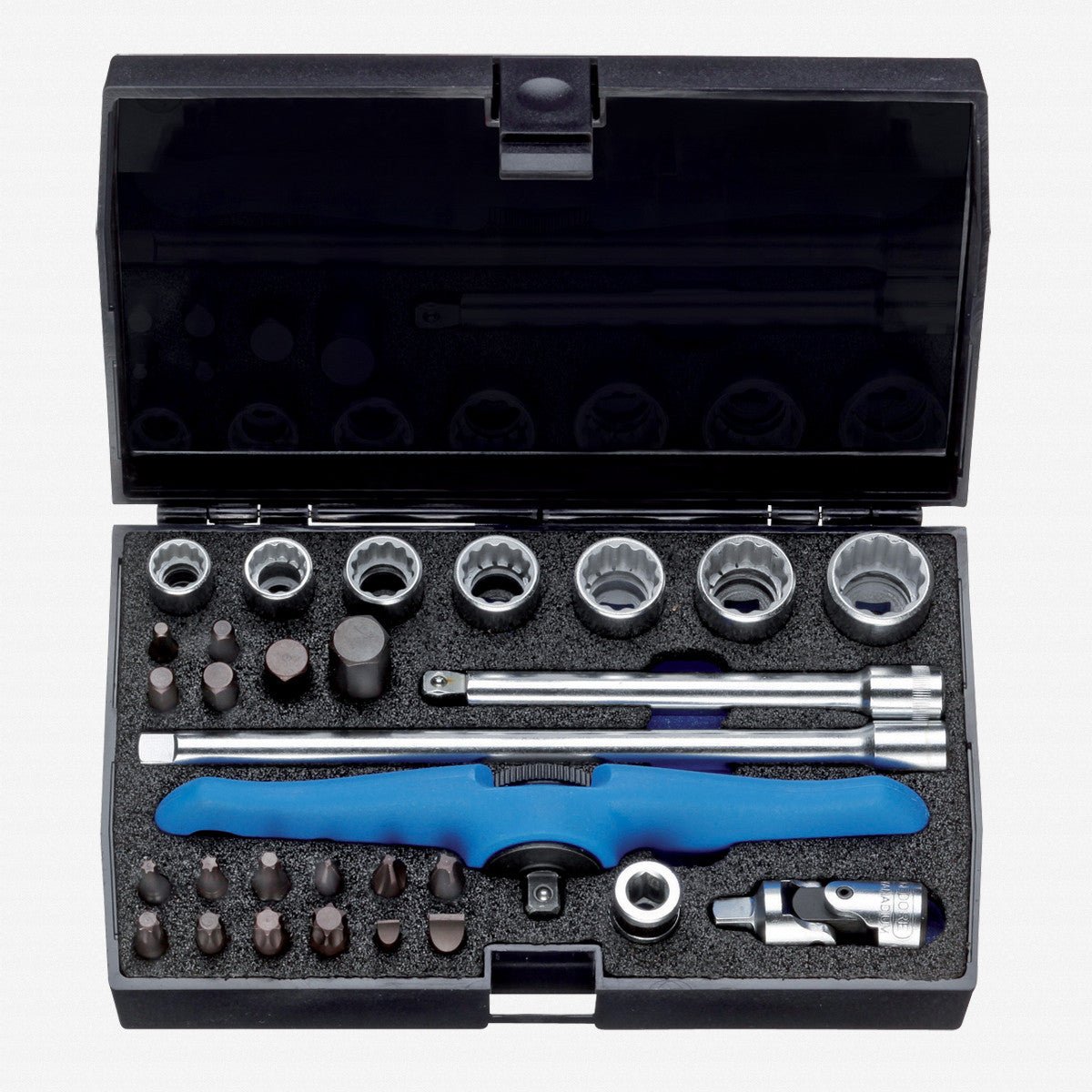 Gedore D 20 MOT Basic Motorcycle tool set 1/4", 30 pcs - GR2190281 - KC Tool