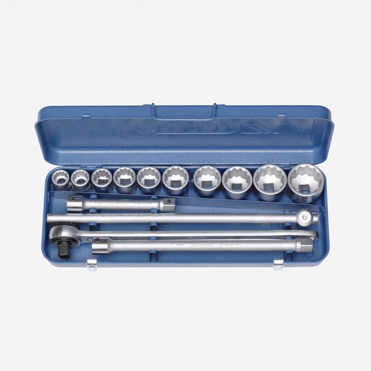 Gedore D 32 EMU-2 Socket set 3/4" 14 pcs UD 22-50 mm - GR6280420 - KC Tool