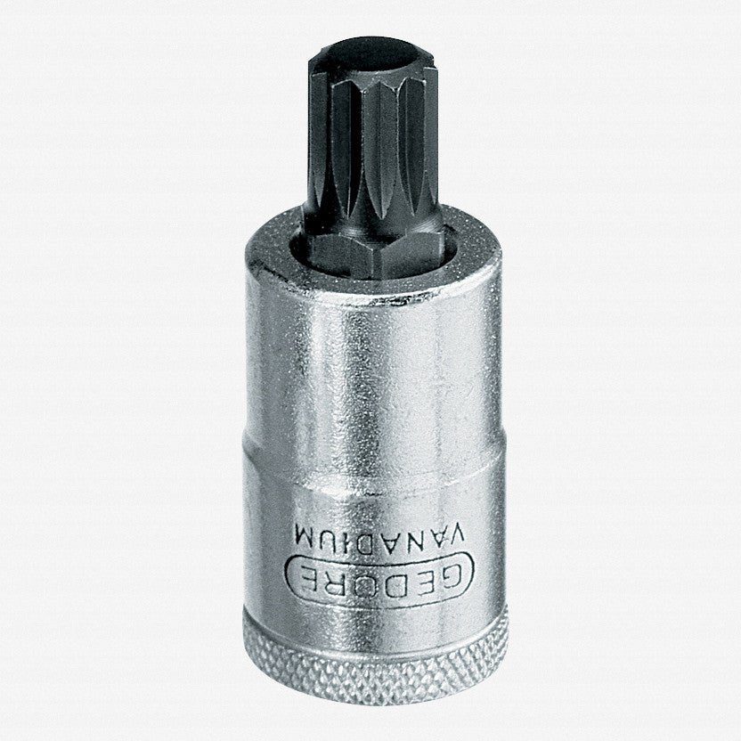 Gedore INX 19 8 Screwdriver bit socket 1/2" XZN M8 - GR6159270 - KC Tool