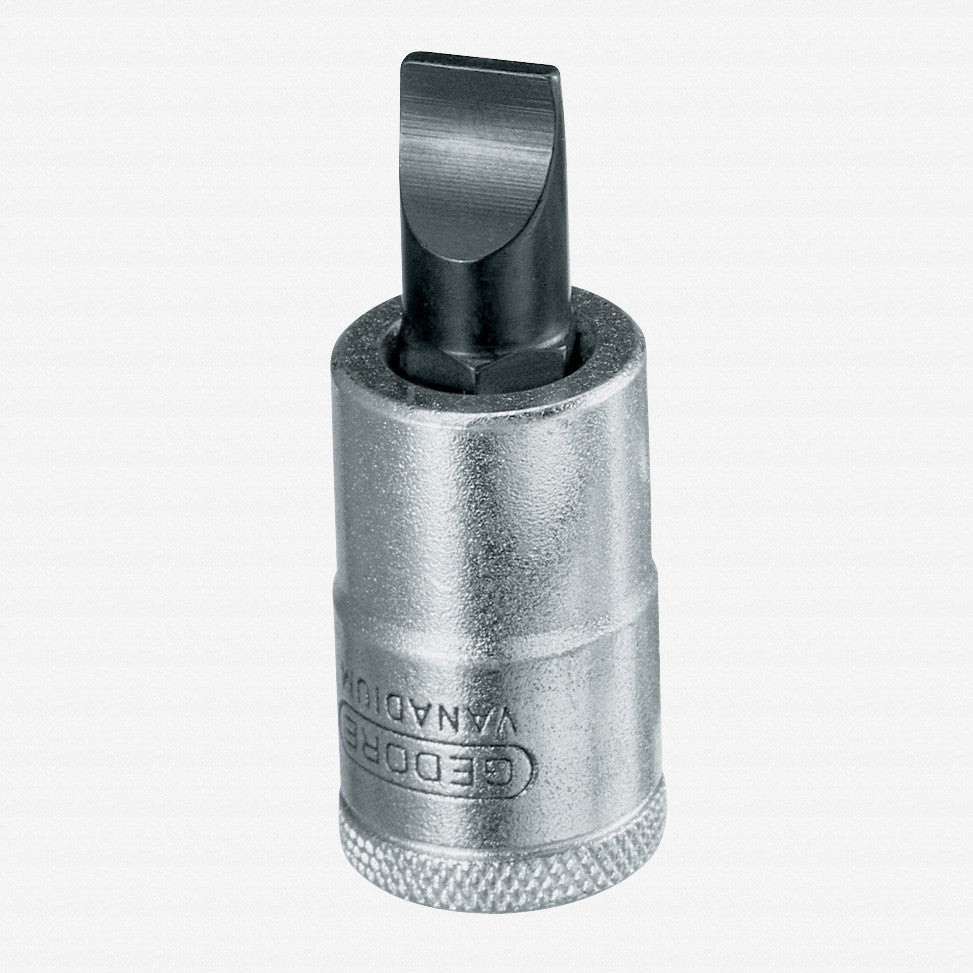 Gedore IS 19 6.5x1.2 Screwdriver bit socket 1/2" 6.5x1.2 mm - GR6161760 - KC Tool