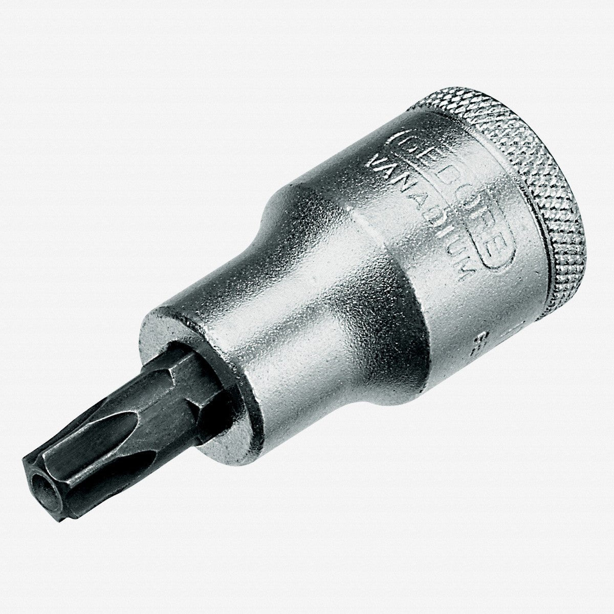 Gedore ITX 19 B T20 Screwdriver bit socket 1/2" TORX® w/pilot T20 - GR6192720 - KC Tool