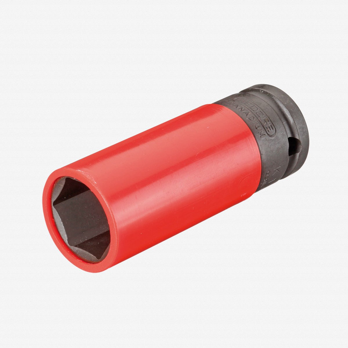 Gedore K 19 LS 21 Impact socket 1/2" with protective sleeve, 21 mm - GR2178230 - KC Tool