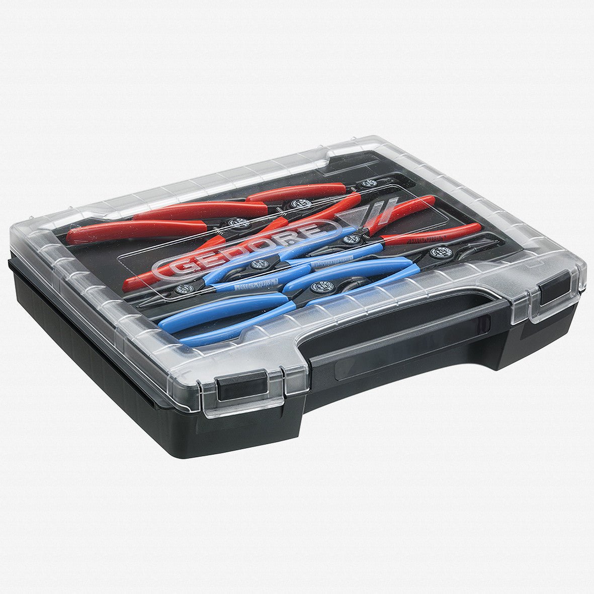 Gedore RZB1 - 3 Snap Ring Pliers Set, 8 Pieces - GR1692275 - KC Tool