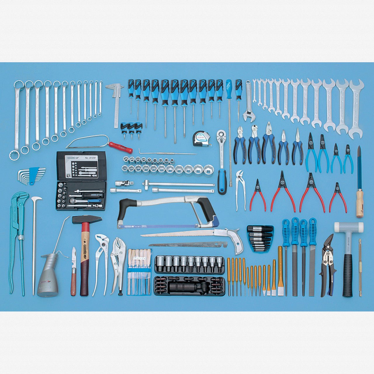 Gedore S 1007 Mechanic's tool assortment 180 pcs - GR6601080 - KC Tool