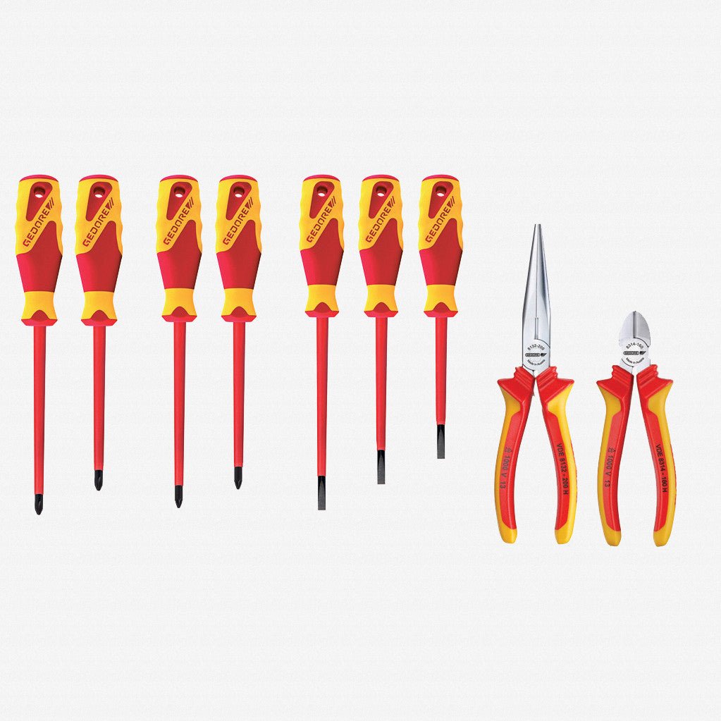 Gedore S 1100 W-002 VDE Pliers/screwdriver VDE assortment - GR2836238 - KC Tool