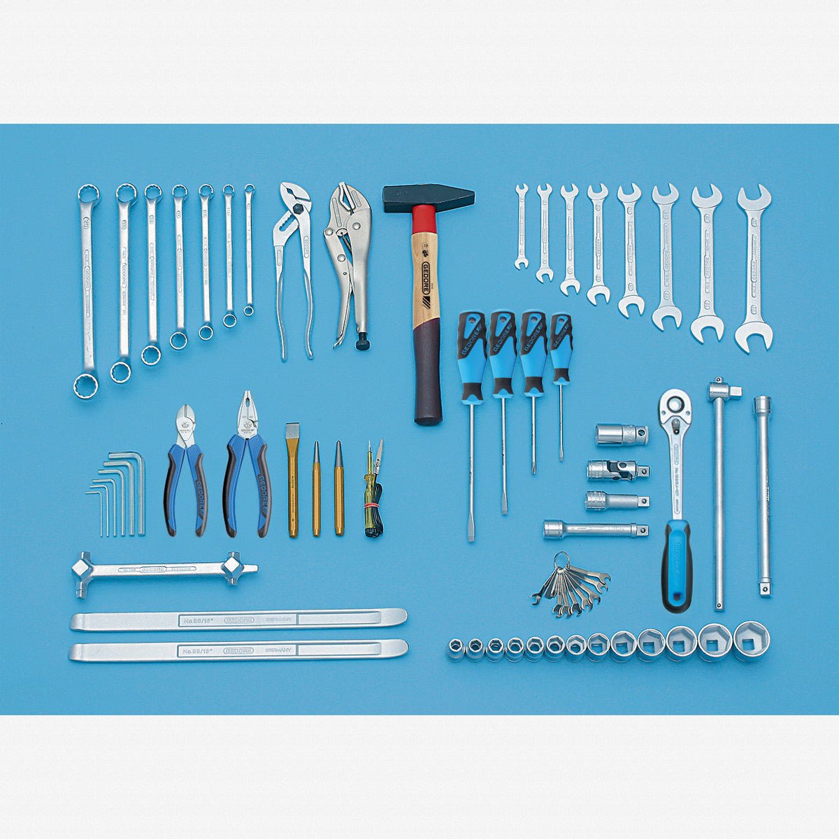Gedore S 1151 Tool assortment 68 pcs MM - GR6607010 - KC Tool