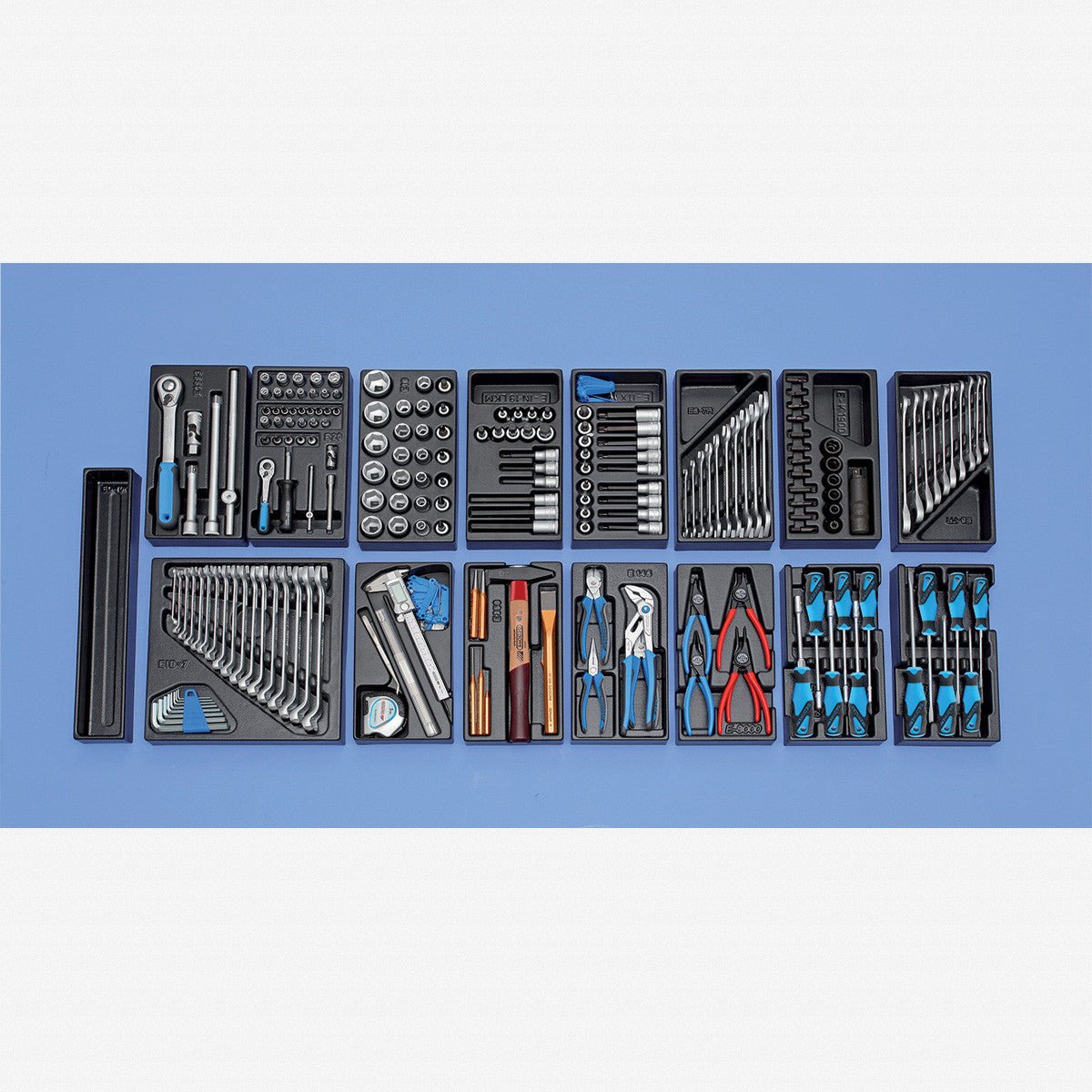 Gedore S 1500 ES-02 Module assortment middle, 207 pcs - GR2319853 - KC Tool