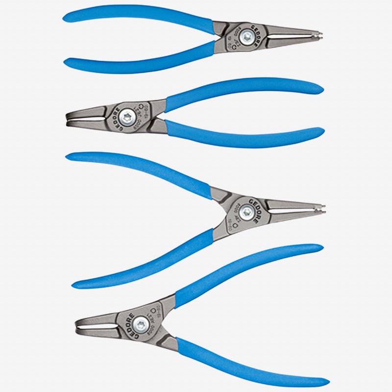 Gedore S 8000 E 4 Pc Circlip Pliers Set - GR2931877 - KC Tool
