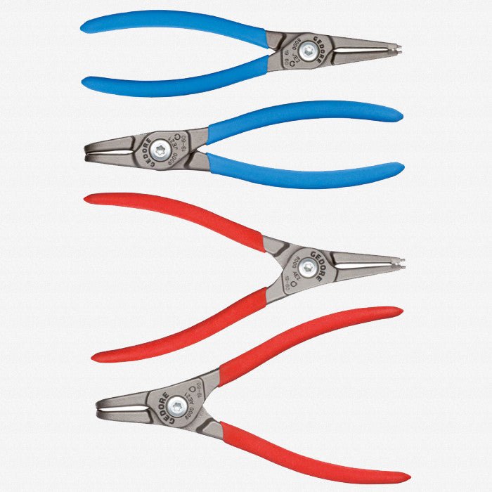 Gedore S 8000 E 4 Pc Circlip Pliers Set - GR2931877 - KC Tool