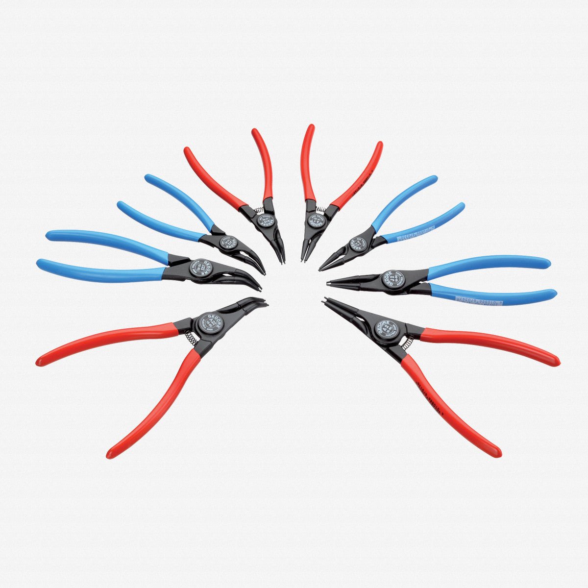 Gedore S 8028 Set of circlip pliers, 8 pcs - GR2148692 - KC Tool
