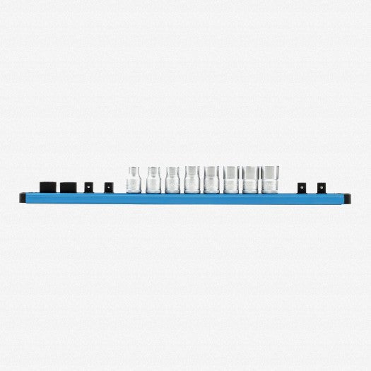 Gedore SB 19 SL-08 1/2" Drive Sockets, on Holding Rail, 9 pcs - GR3100456 - KC Tool