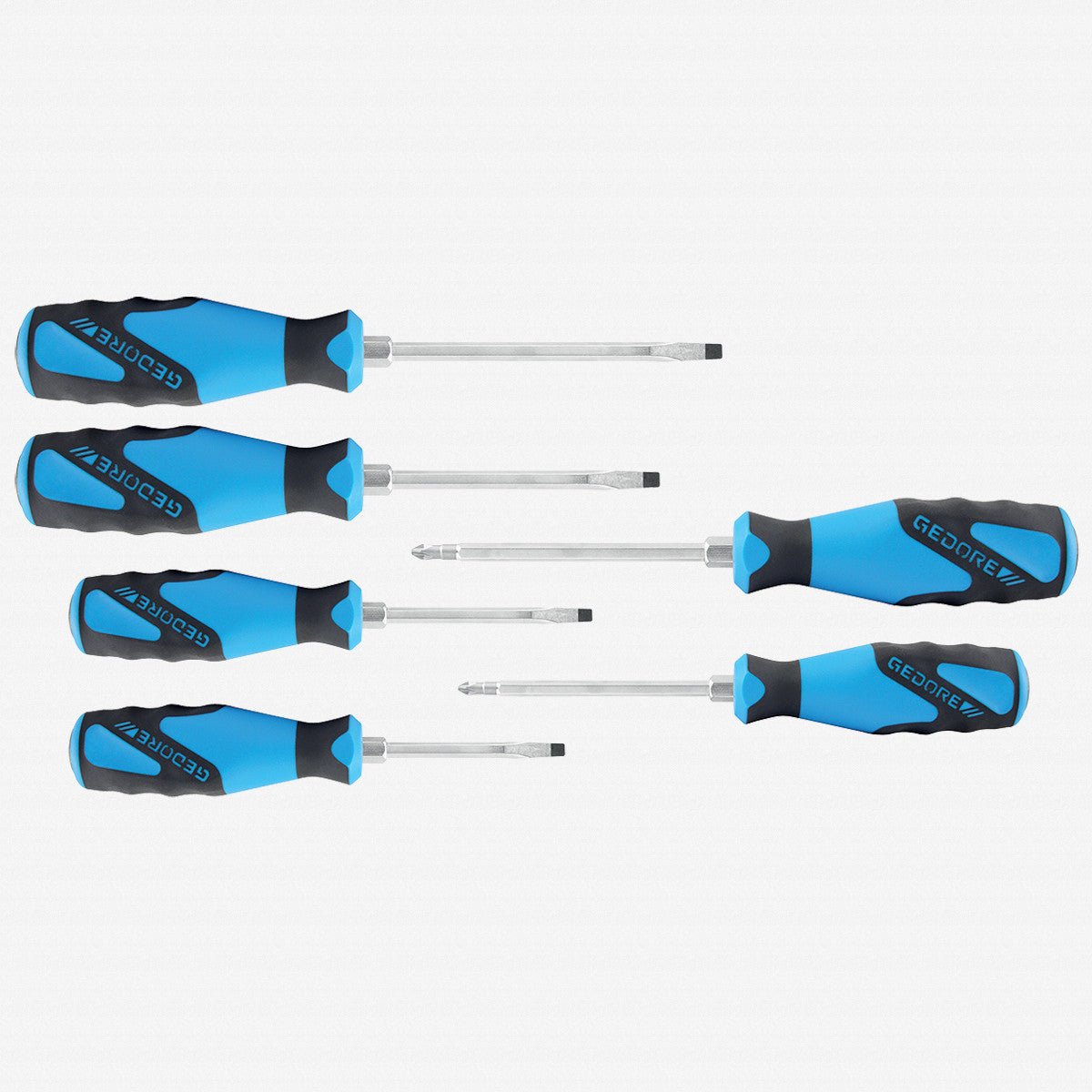 Gedore SK 2154 PH-06 3C-Screwdriver with striking cap set 6 pcs - GR1878743 - KC Tool