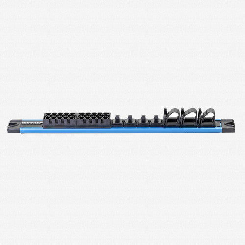 Gedore SL 6620 Magnetic Tool Holding Rail, 1/4" and Bits - GR3520781 - KC Tool