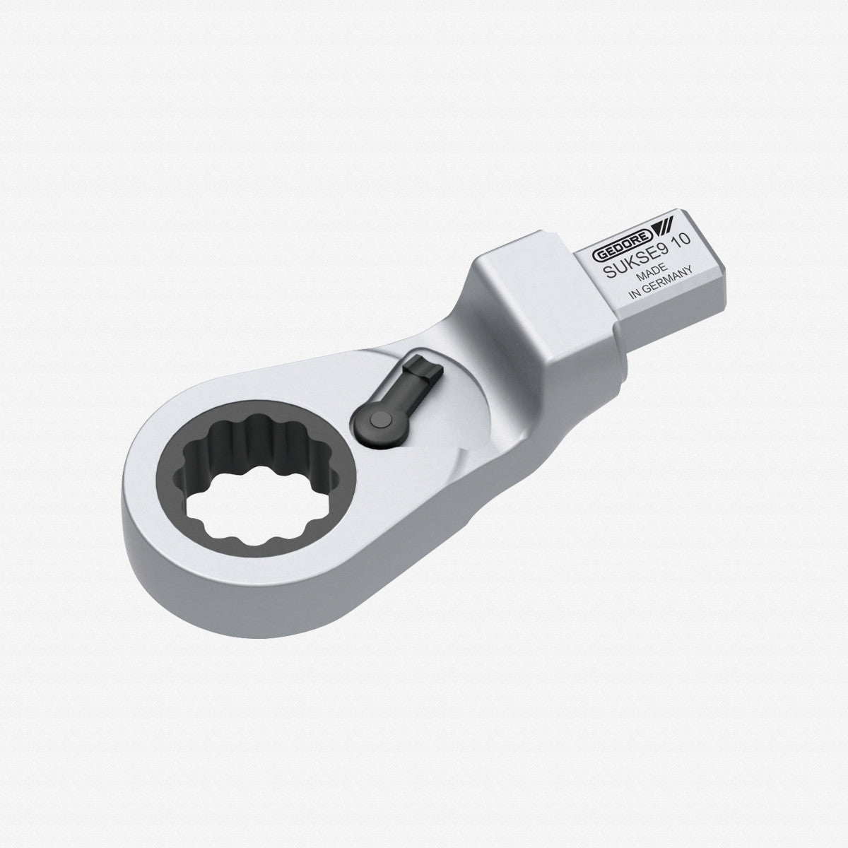 Gedore SUKSE9 10 Rectangular ring ratchet spanner, reversible SE 9x12, 10 mm - GR2827735 - KC Tool