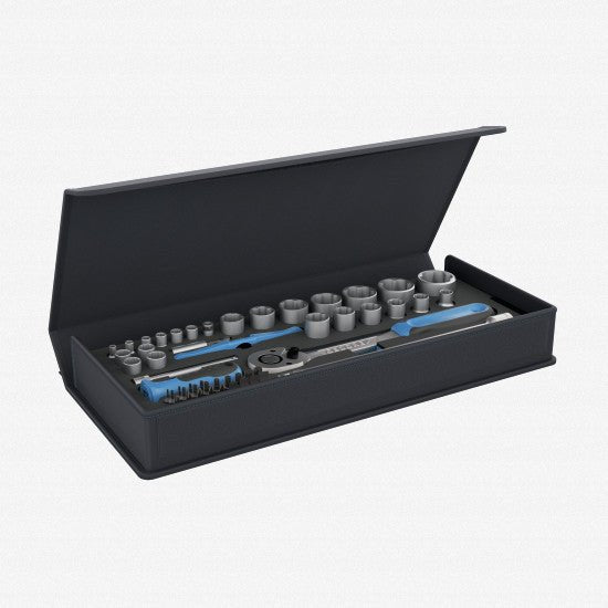 Gedore TC 19-20-MU-10 Socket Set, 1/4" - 1/2", 52 pcs - GR3085031 - KC Tool