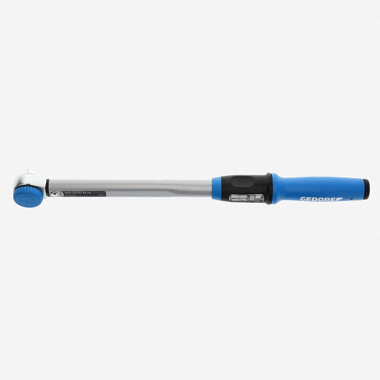 Gedore TF - K200 Torcofix K Ratcheting Torque Wrench, 1/2" Drive, 40 - 200 Nm - GR3278387 - KC Tool