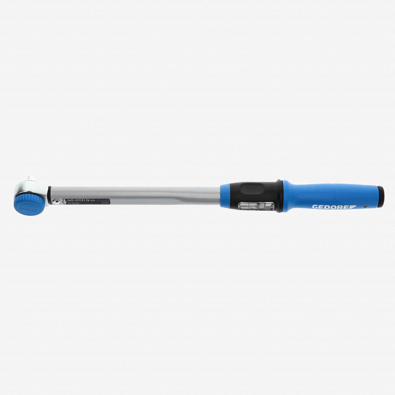 Gedore TF-K200 Torcofix K Ratcheting Torque Wrench, 1/2" Drive, 40 - 200 Nm - GR3278387 - KC Tool
