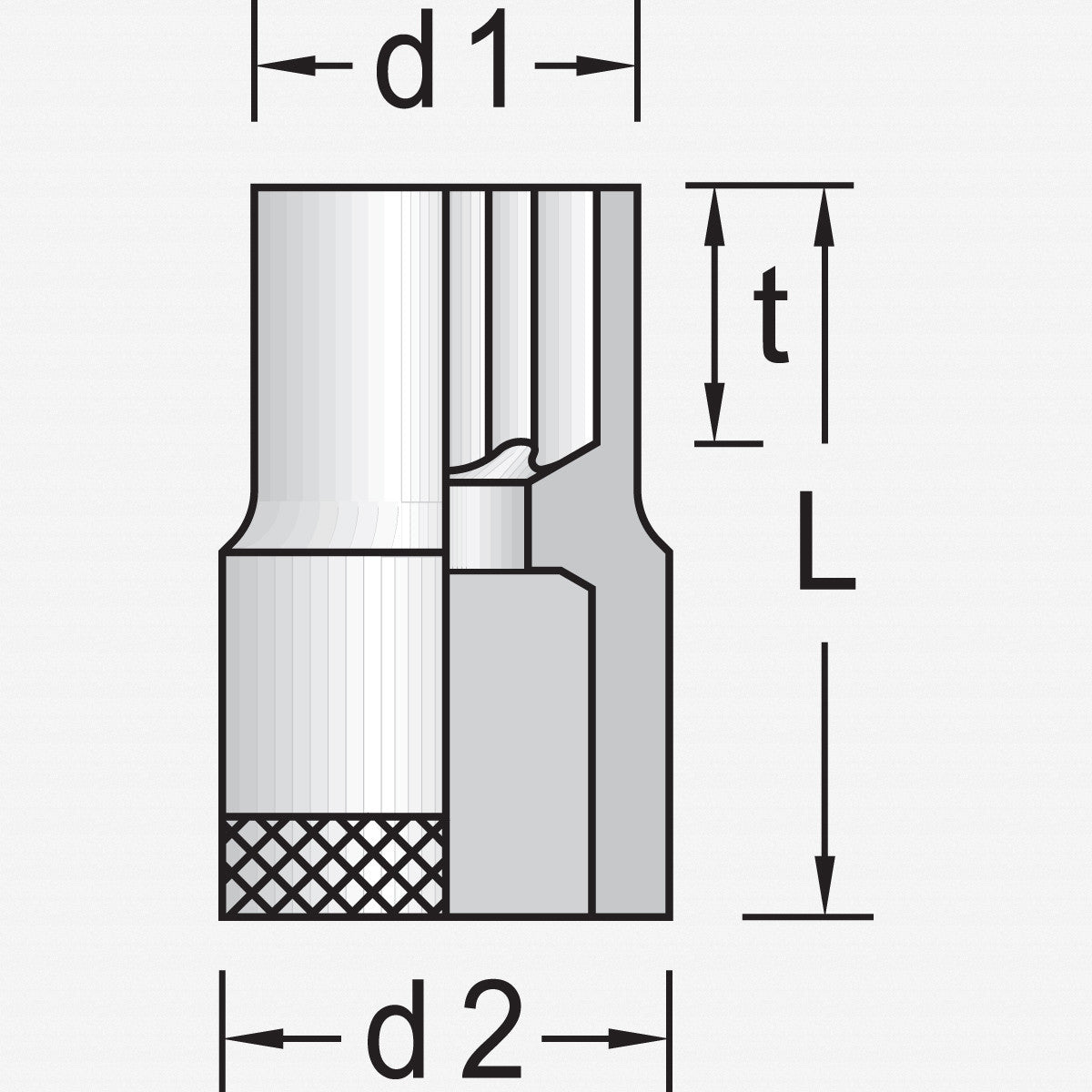 Gedore TX 30 E5 Socket 3/8" TORX E5 - GR6250270 - KC Tool