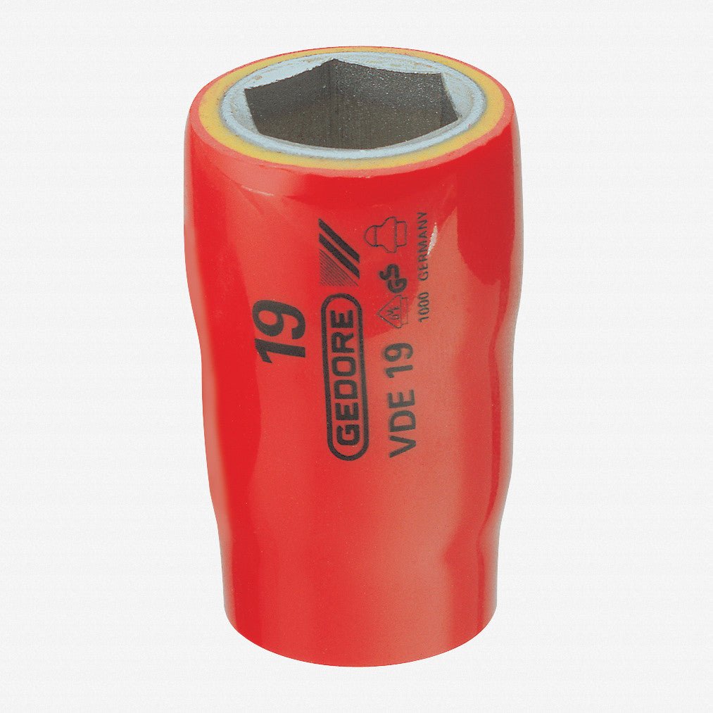 Gedore VDE 19 19 VDE Socket 1/2" 19 mm - GR6123320 - KC Tool