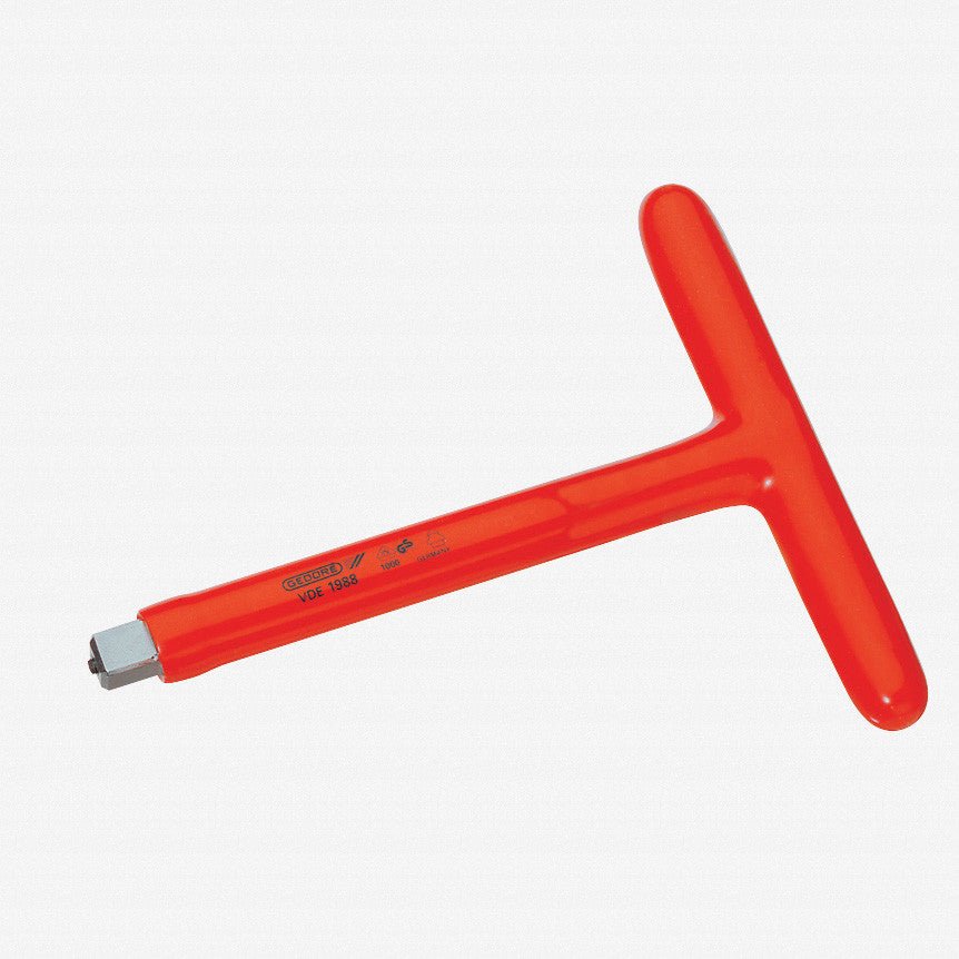 Gedore VDE 1988 VDE T-handle 1/2" with screw locking - GR6124210 - KC Tool