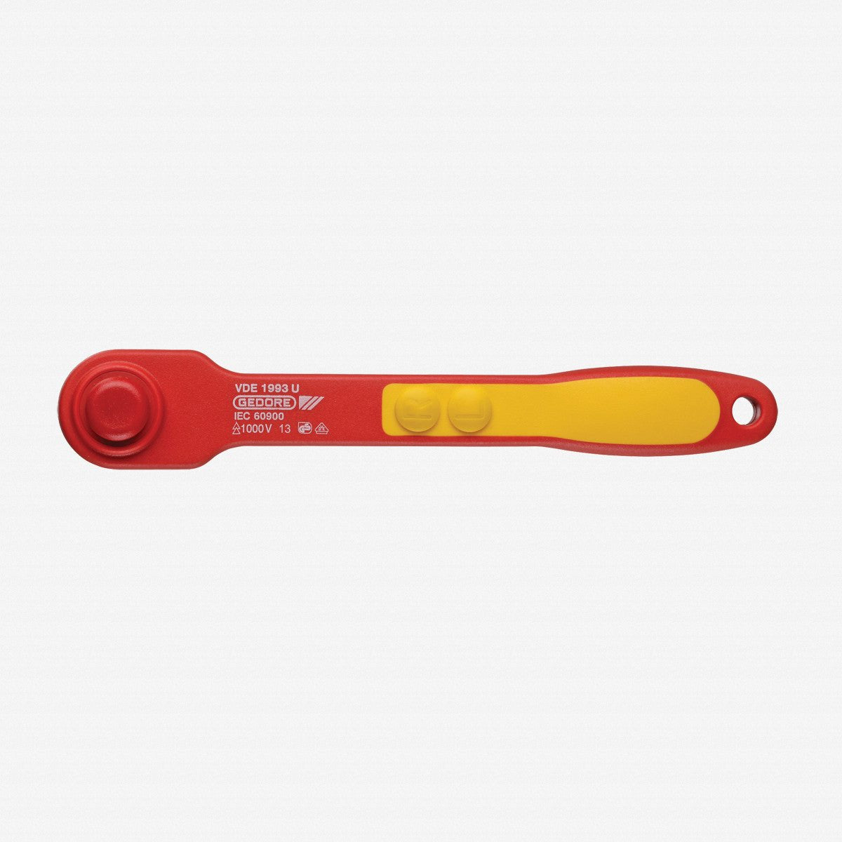 Gedore VDE 1993 U VDE Reversible ratchet 1/2" - GR6123910 - KC Tool