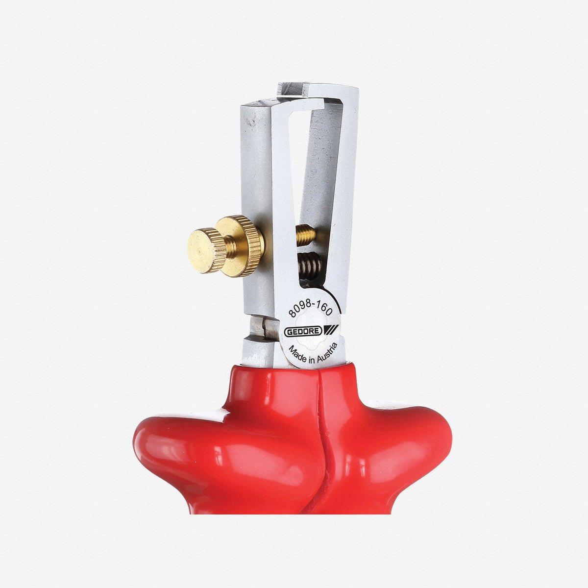 Gedore VDE 8098 - 160 Insulated Stripping Pliers with Dipped Handles, 160 mm - GR6708980 - KC Tool