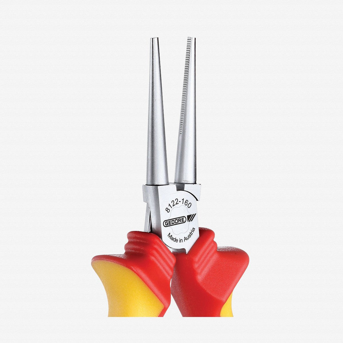 Gedore VDE 8122-160 H VDE Round nose pliers with VDE insulating sleeves - GR1552104 - KC Tool