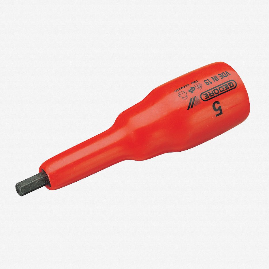 Gedore VDE IN 19 6 VDE Screwdriver bit socket 1/2" 6 mm - GR6124560 - KC Tool