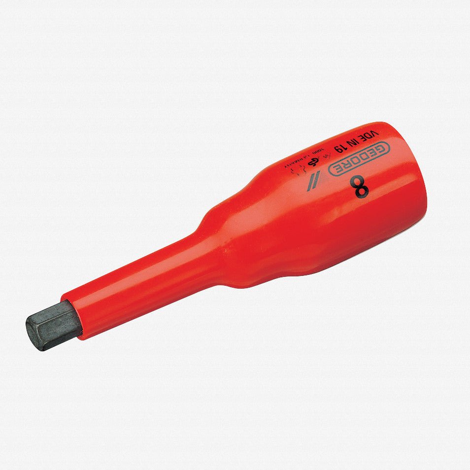 Gedore VDE IN 19 8 VDE Screwdriver bit socket 1/2" 8 mm - GR6124640 - KC Tool