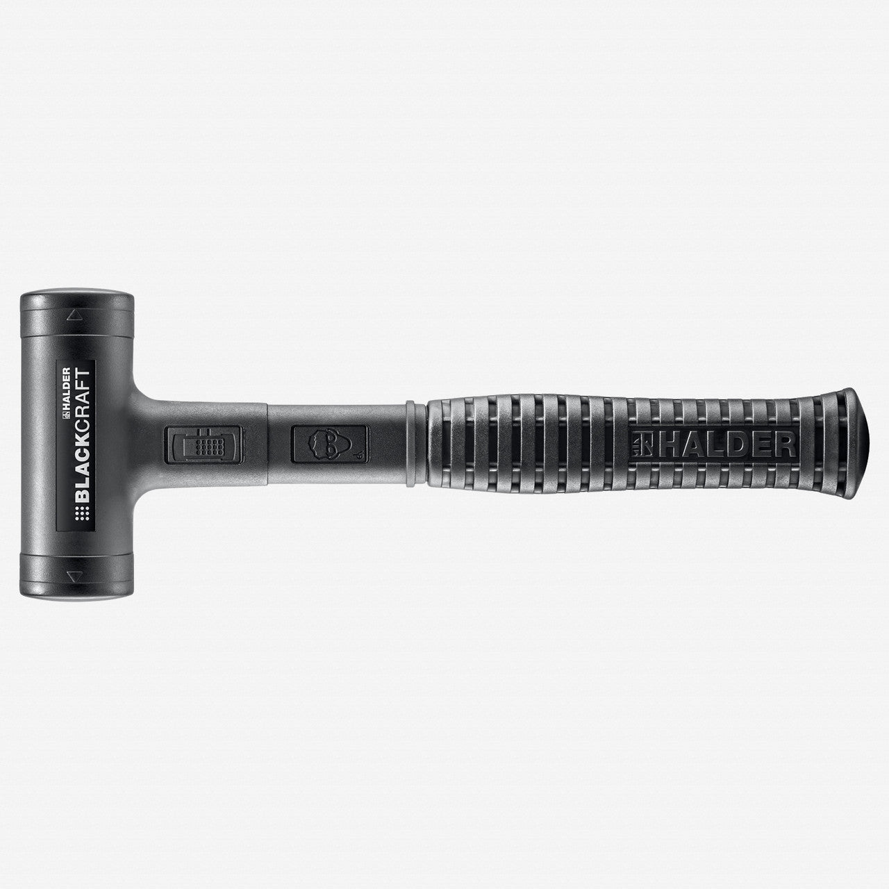 Halder Blackcraft Dead Blow Hammer with Polyurethane Cover and Steel Housing, 1.57" / 22.58 oz. - HA3379.040 - KC Tool