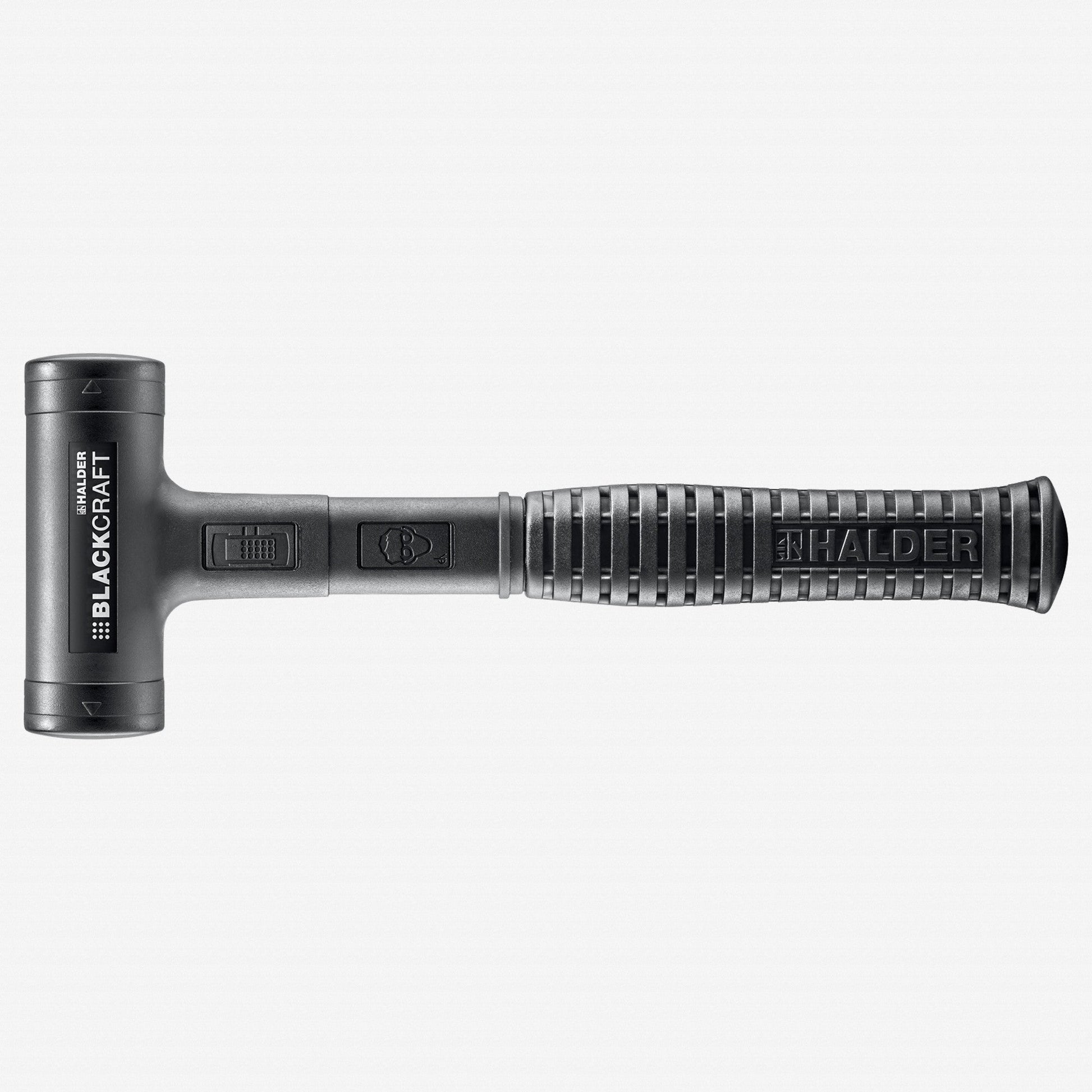 Halder Blackcraft Dead Blow Mallet with Polyurethane Cover and Steel Housing, 1.57" / 22.58 oz. - HA3379.040 - KC Tool