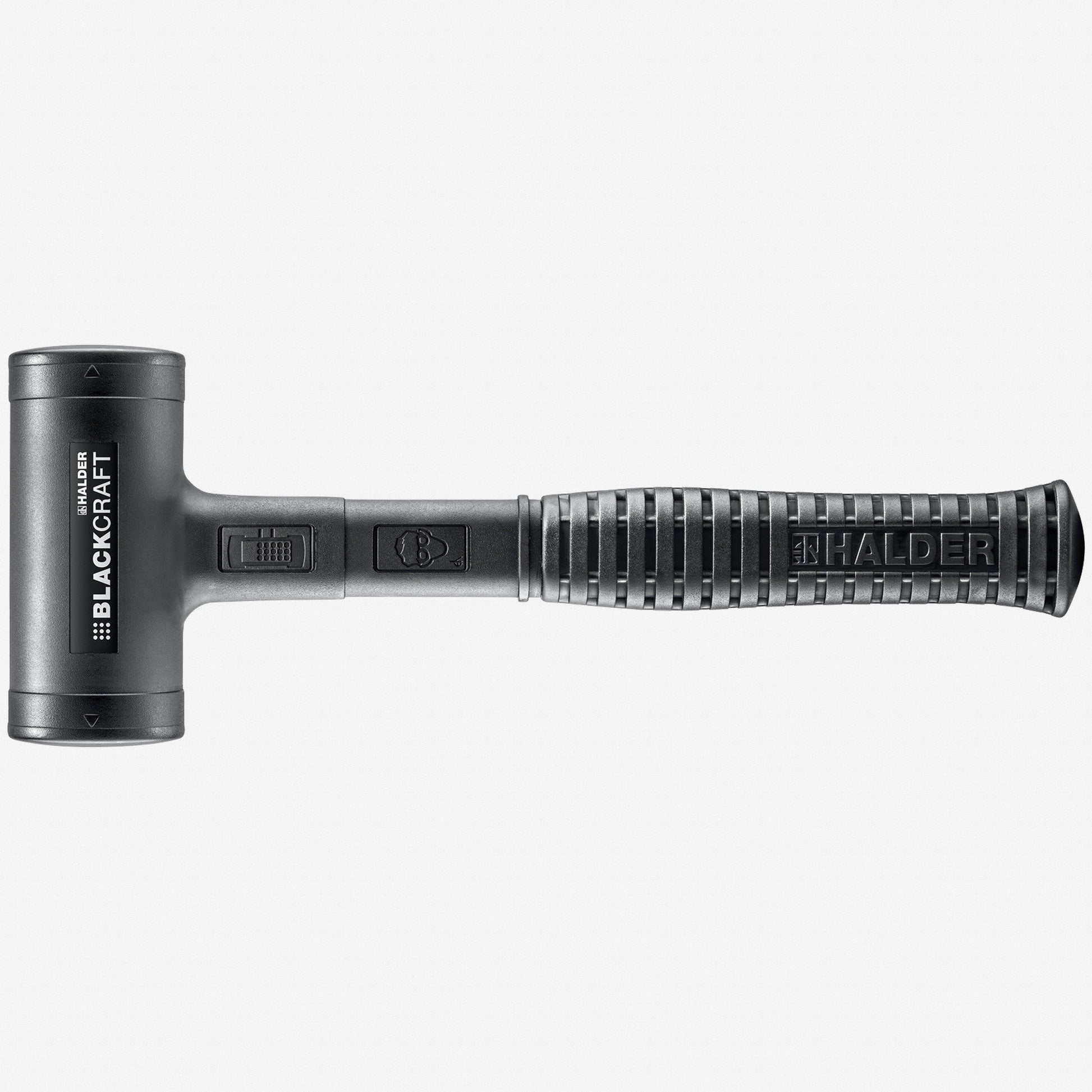 Halder Blackcraft Dead Blow Mallet with Polyurethane Cover and Steel Housing, 1.97" / 31.75 oz. - HA3379.050 - KC Tool