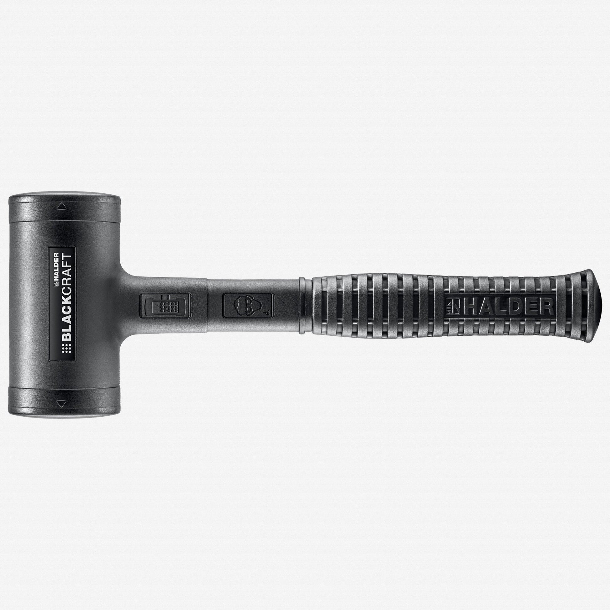 Halder Blackcraft Dead Blow Mallet with Polyurethane Cover and Steel Housing, 2.36" / 45.86 oz. - HA3379.060 - KC Tool