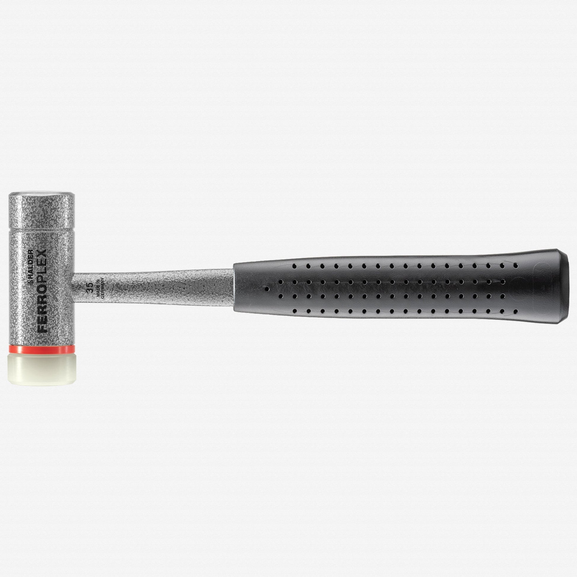 Halder Ferroplex "2-in-1" Steel Face/Replaceable Nylon Face Hammer, 1.38" / 28.22 oz. - HA3677.035 - KC Tool