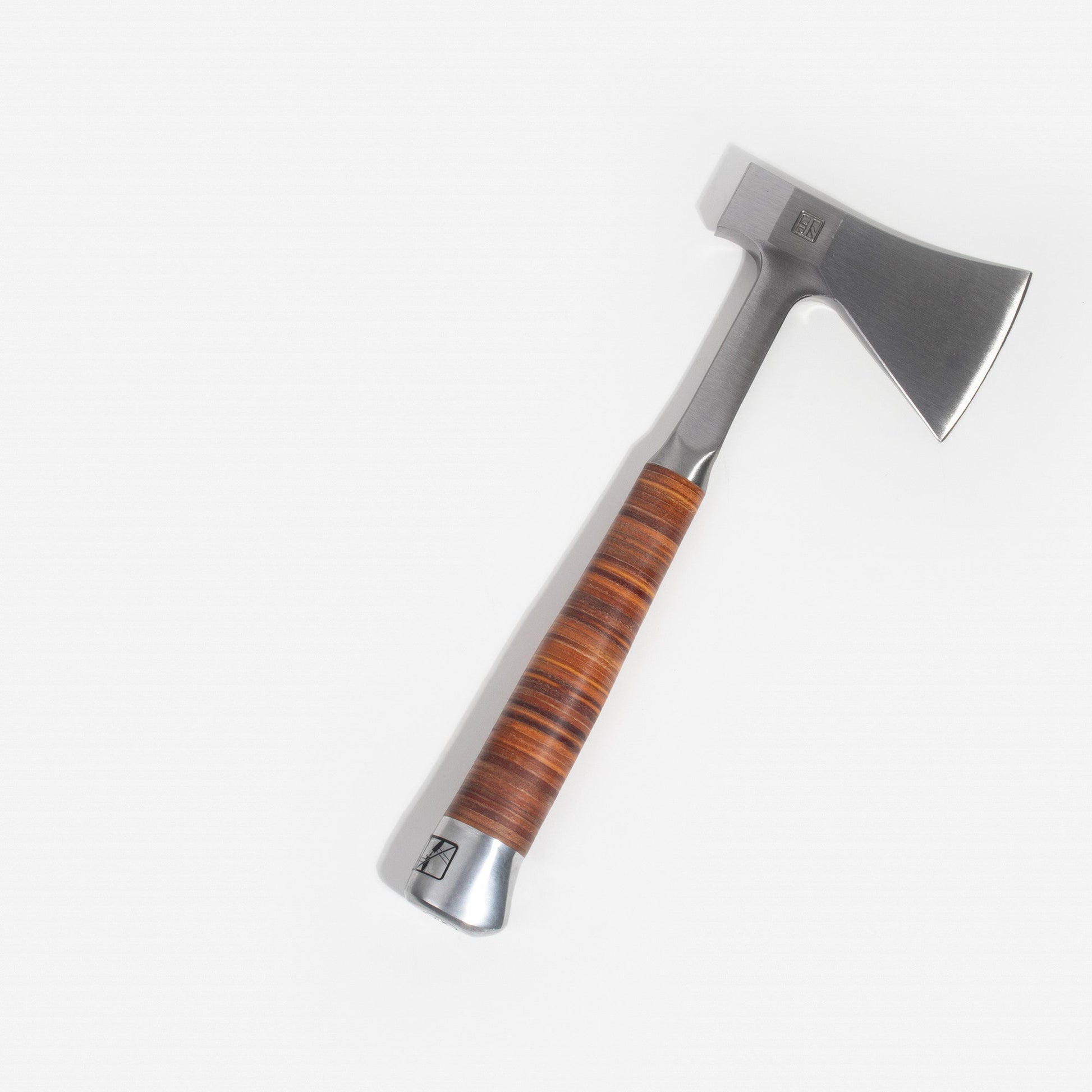 Halder Hatchet with Full Steel Handle and Leather Grip, 3.54" / 35.27 oz. - HA3555.375 - KC Tool