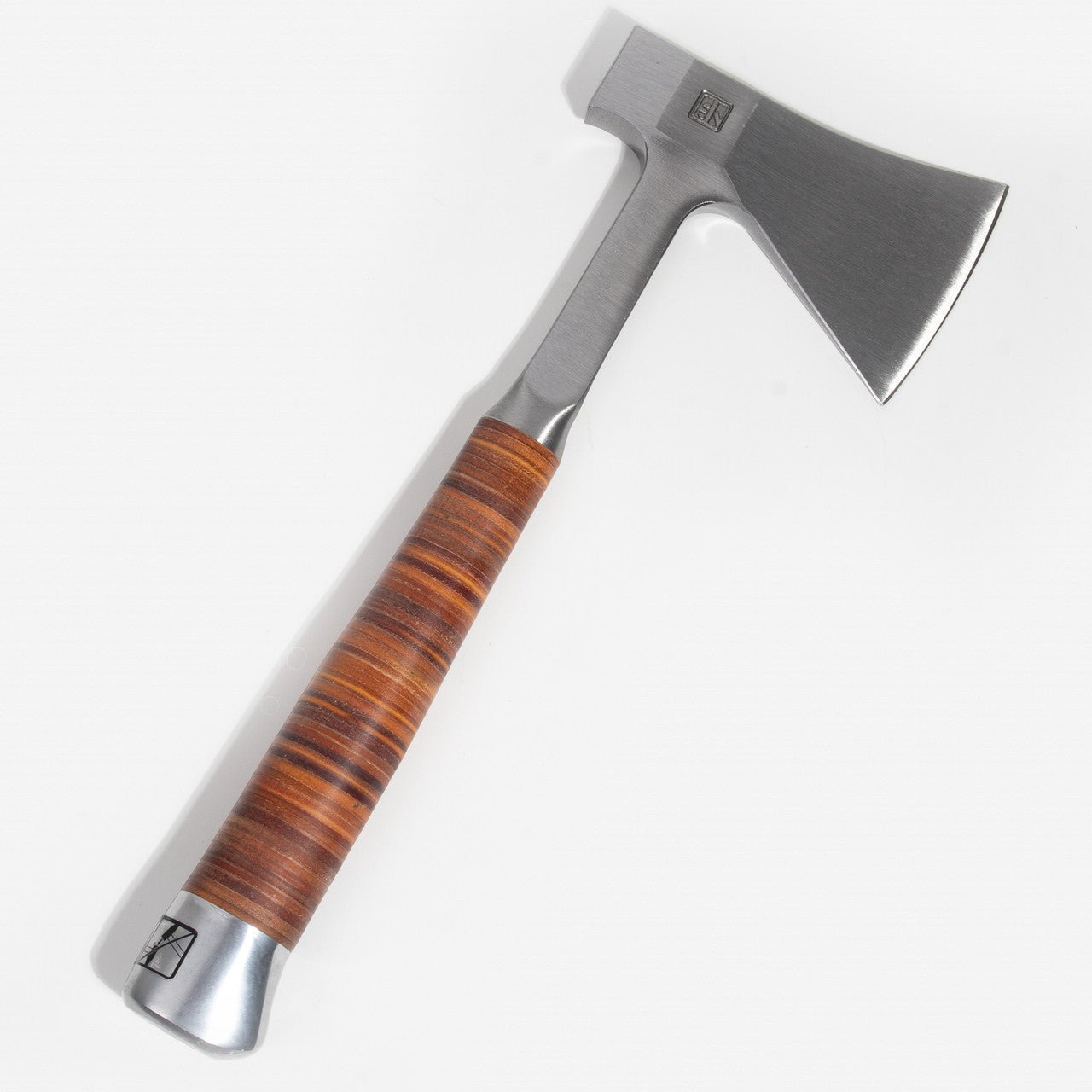 Halder Hatchet with Full Steel Handle and Leather Grip, 3.54" / 35.27 oz. - HA3555.375 - KC Tool