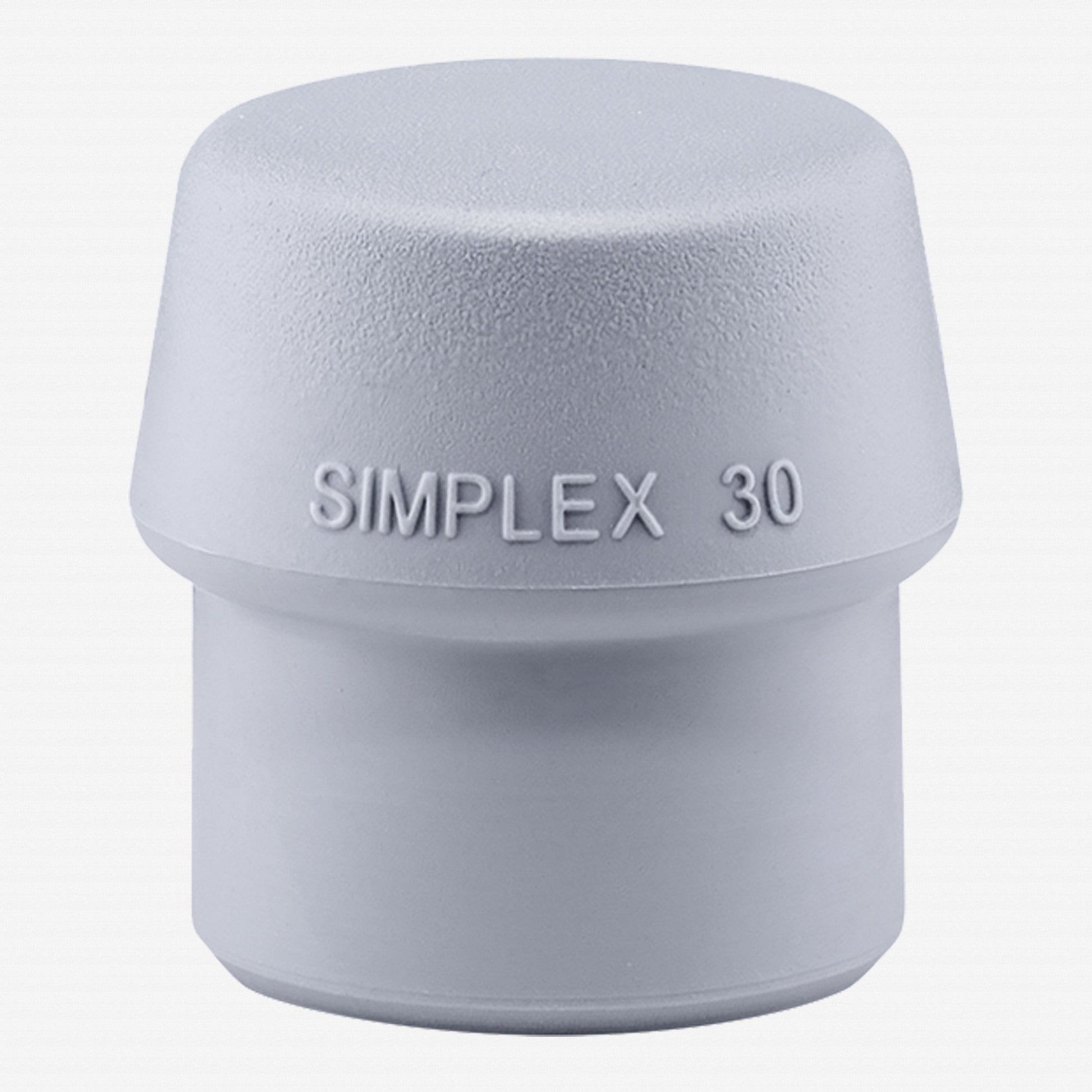 Halder Simplex Mid Gray Rubber Replacement Face Insert, Non-Marring, 1.18" - HA3203.030 - KC Tool