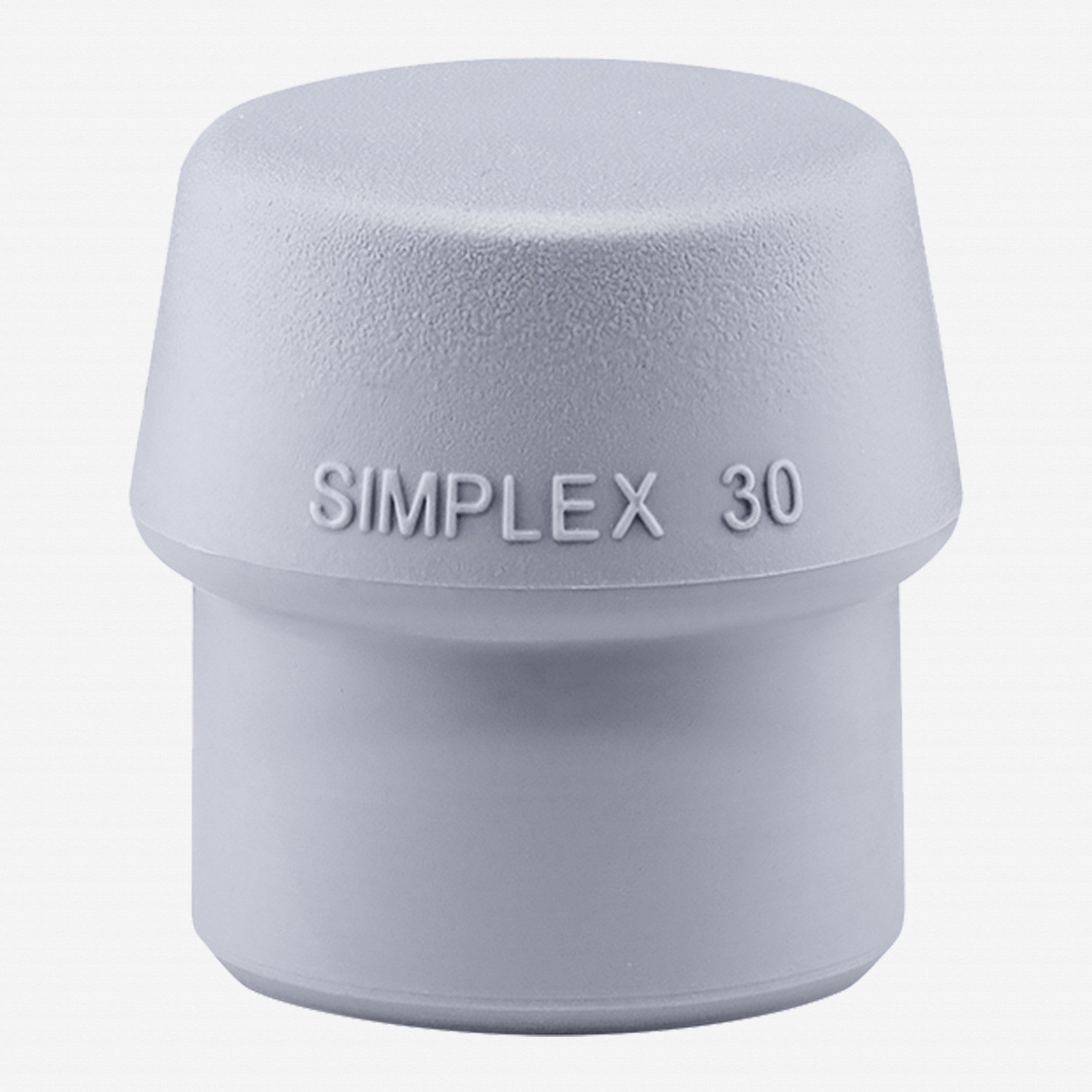 Halder Simplex Mid Gray Rubber Replacement Face Insert, Non-Marring, 1.18" - HA3203.030 - KC Tool