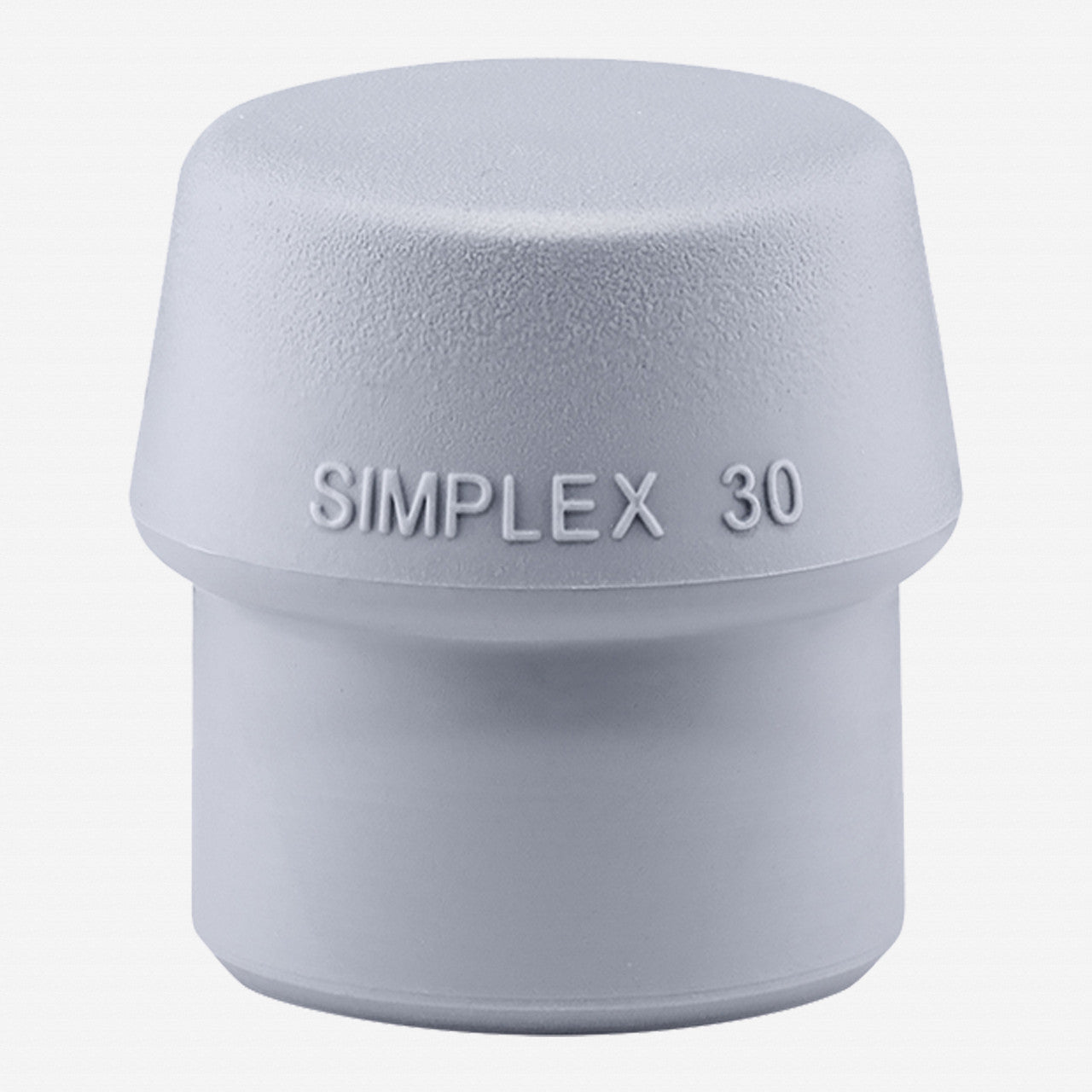 Halder Simplex Mid Gray Rubber Replacement Face Insert, Non - Marring, 1.18" - HA3203.030 - KC Tool