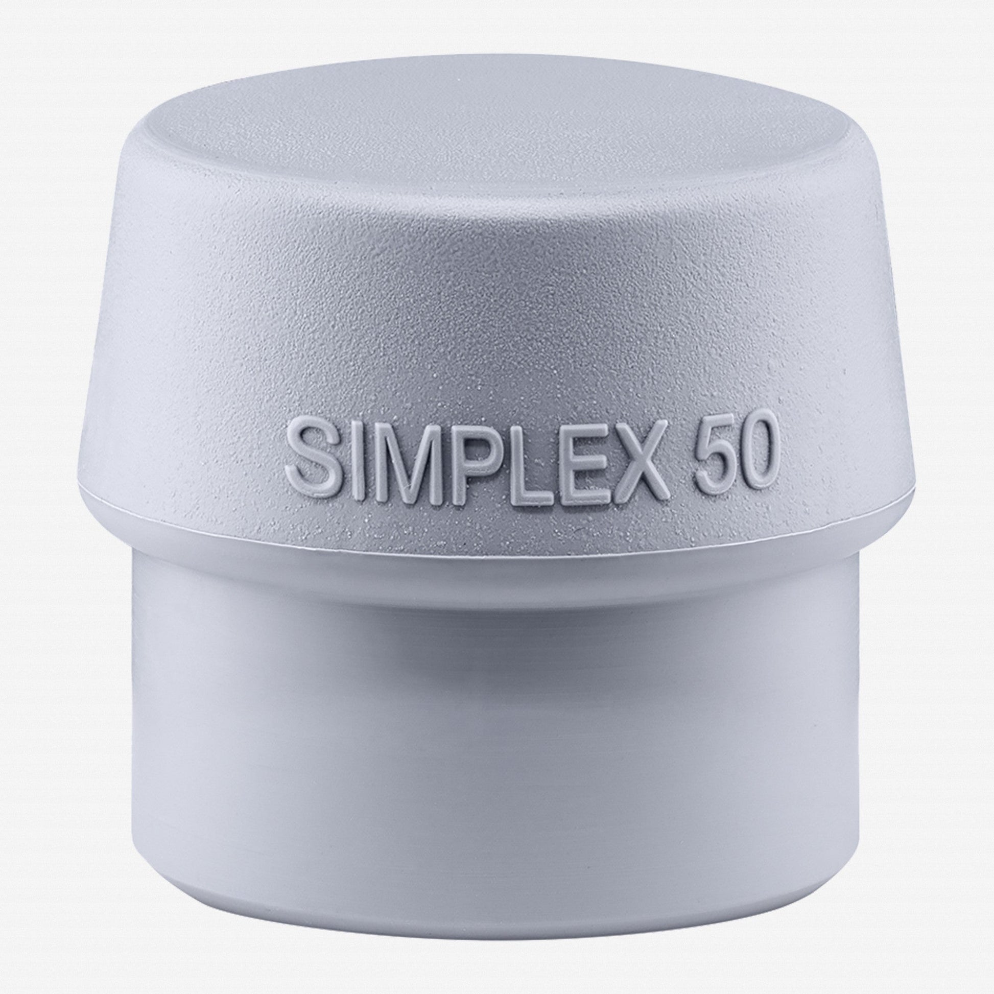 Halder Simplex Mid Gray Rubber Replacement Face Insert, Non-Marring, 1.97" - HA3203.050 - KC Tool