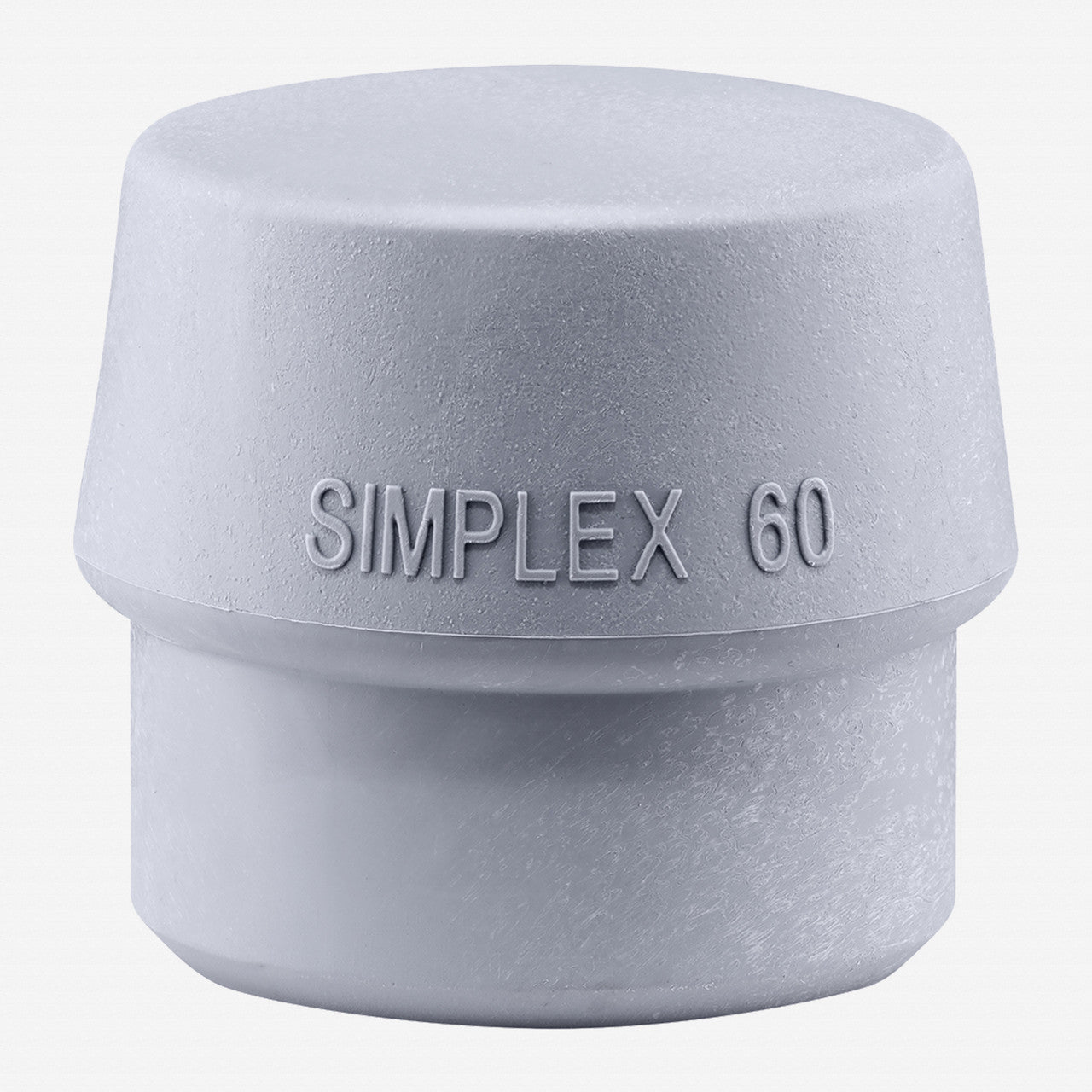 Halder Simplex Mid Gray Rubber Replacement Face Insert, Non - Marring, 2.36" - HA3203.060 - KC Tool