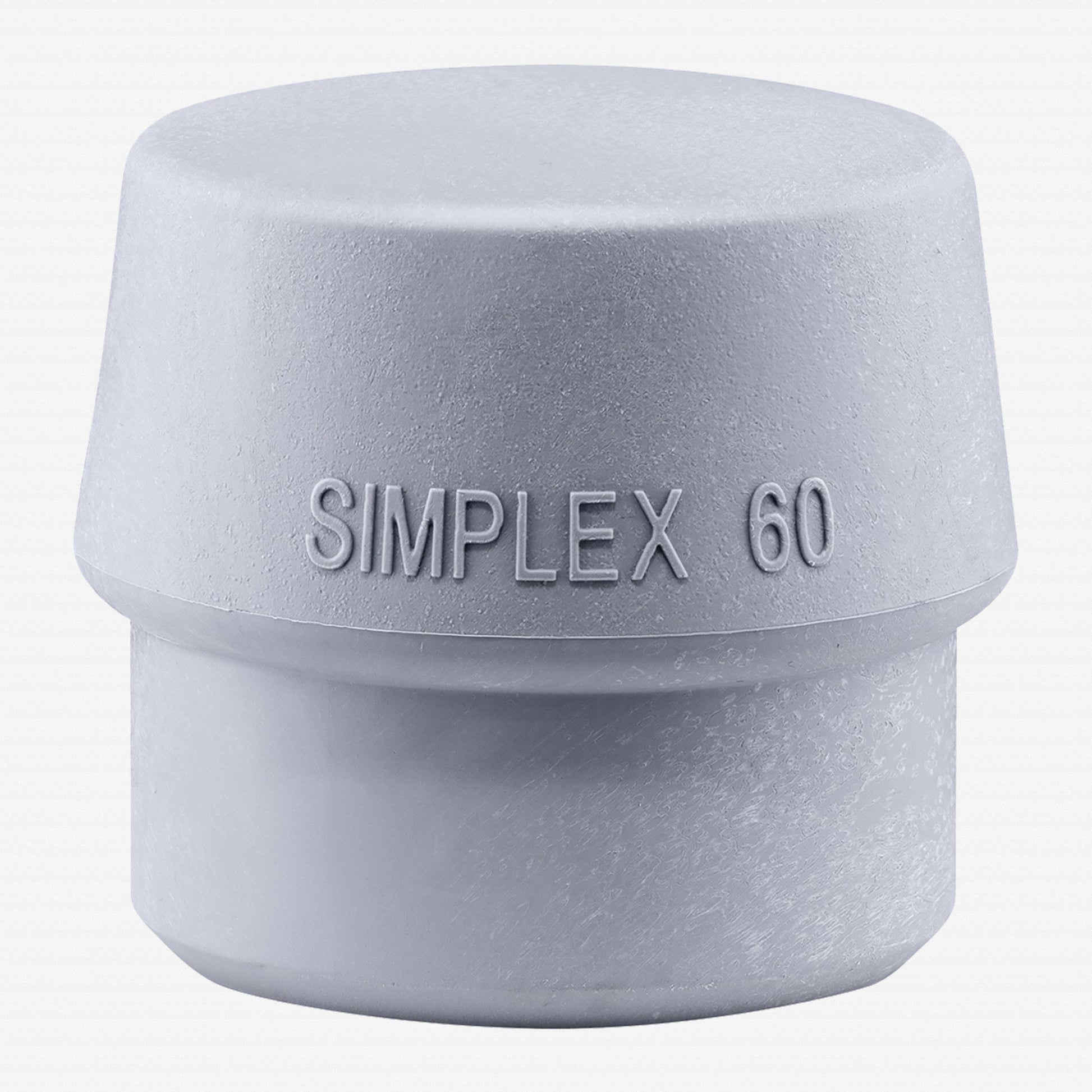 Halder Simplex Mid Gray Rubber Replacement Face Insert, Non-Marring, 2.36" - HA3203.060 - KC Tool